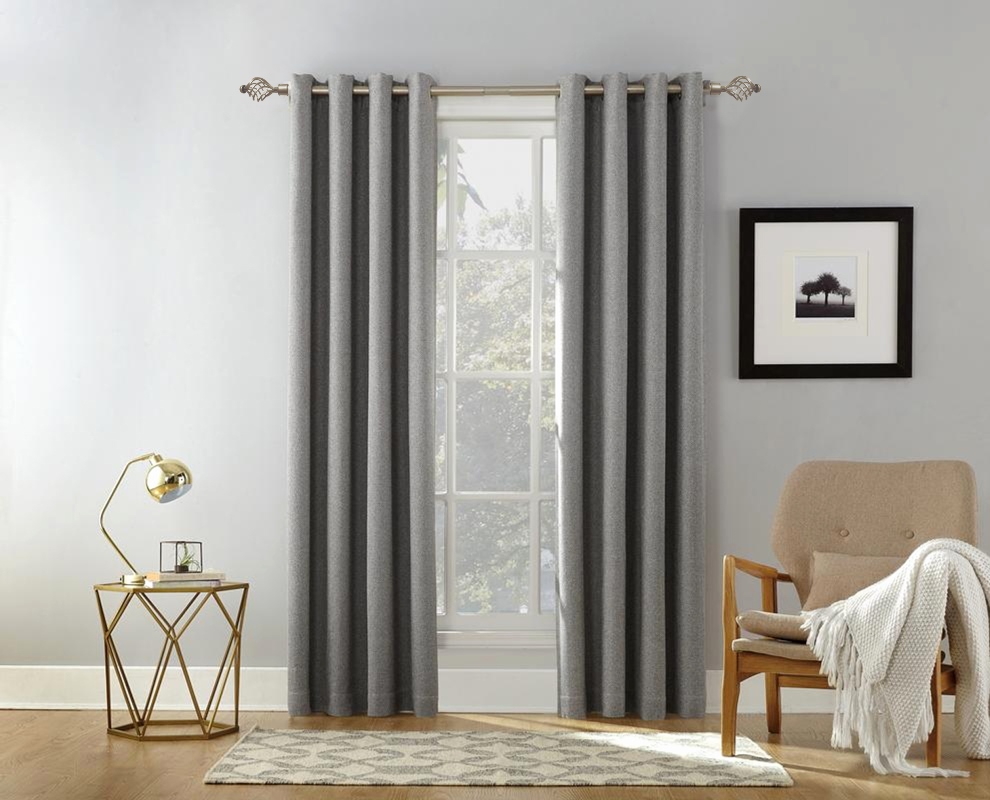sun zero room darkening curtains Best of Sun Zero Baxter Home Theater Grade Extreme Blackout Curtain Panel
